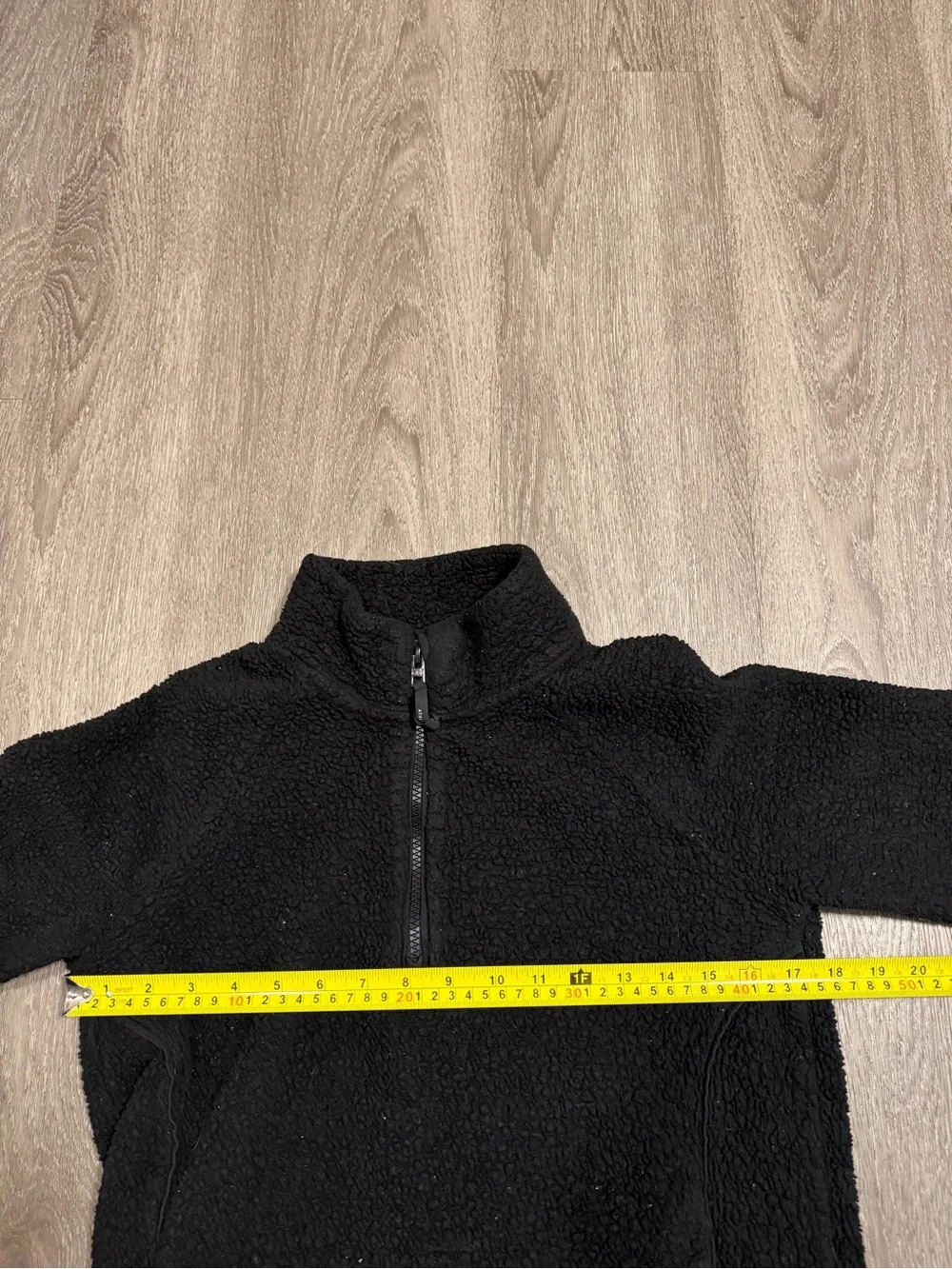 Athleta Girl Jacket XL Pullover Black Sherpa School Casual